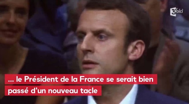 VOICI - Emmanuel Macron : Donald Trump profite des Gilets jaunes pour le descendre