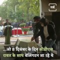 12 Yr Old Daughter Performed The Last Rites Of His Martyr Father Lt Col Harjinder Singh
