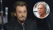 VOICI - Johnny Hallyday : ces problèmes dont il ne parlait à personne, sauf à Mickey Rourke