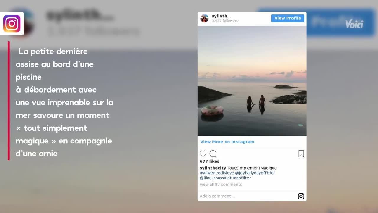 VOICI PHOTO Laeticia Hallyday : Joy profite d'un moment « magique » à Saint-Barthélemy