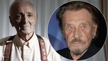 VOICI - Mort de Charles Aznavour : ses pensées pour David et Johnny Hallyday peu de temps avant de disparaître