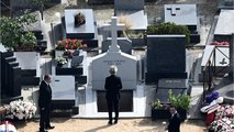 Obsèques de Jacques Chirac : sa fille Claude se recueille seule devant la tombe de son père