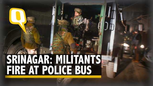 Srinagar Terror Attack | ASI and Constable Killed, 14 Police Personnel Injured After Militants Fire at Police Bus