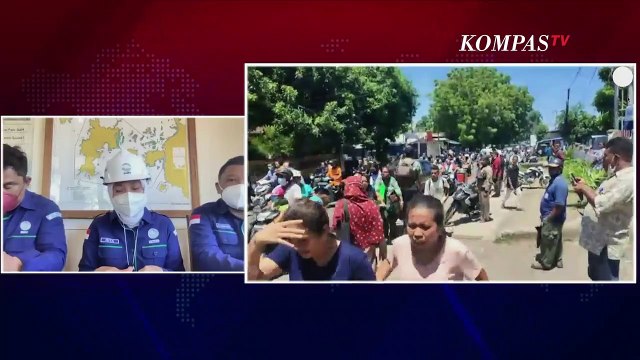Kepanikan Warga Saat Gempa Magnitudo 7,5 Mengguncang NTT