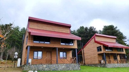 Yayladaki bungalov evlerin yılbaşı rezervasyonları aylar öncesinden doldu