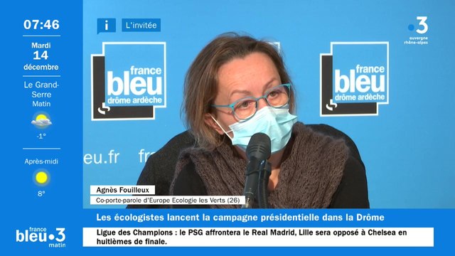 Agnès Fouilleux, Co-porte-parole d'Europe Ecologie les Verts dans la Drôme.