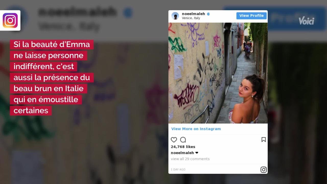 VOICI - PHOTOS Le fils aîné de Gad Elmaleh vous présente sa très jolie petite amie