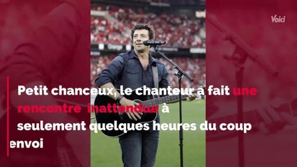 VIDEO - Mondial 2018 : quand Patrick Bruel tombe sur un joueur de l'équipe de France en sortant de l'ascenseur