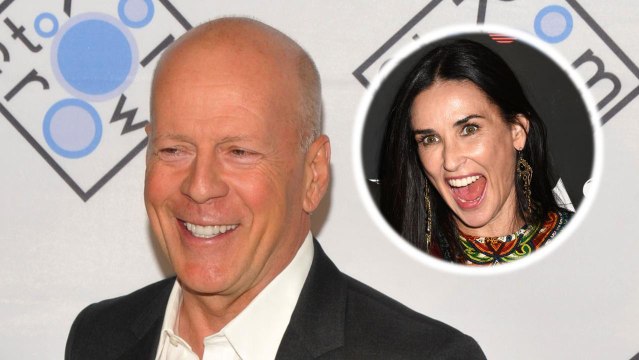 VOICI Bruce Willis : son ex-femme Demi Moore le chambre et c’est TRÈS drôle