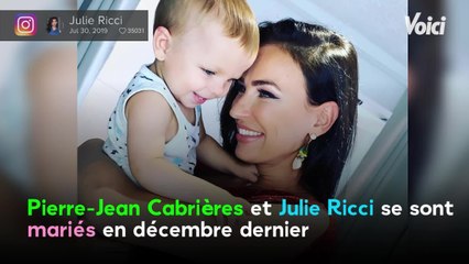 Voici - PHOTOS Julie Ricci et PJ mariés une deuxième fois : les images du mariage de rêve