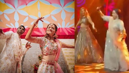 Ankita Lokhande की संगीत सेरेमनी: एक्ट्रेस ने सासू मां के साथ दी खास Dance Performance | FilmiBeat