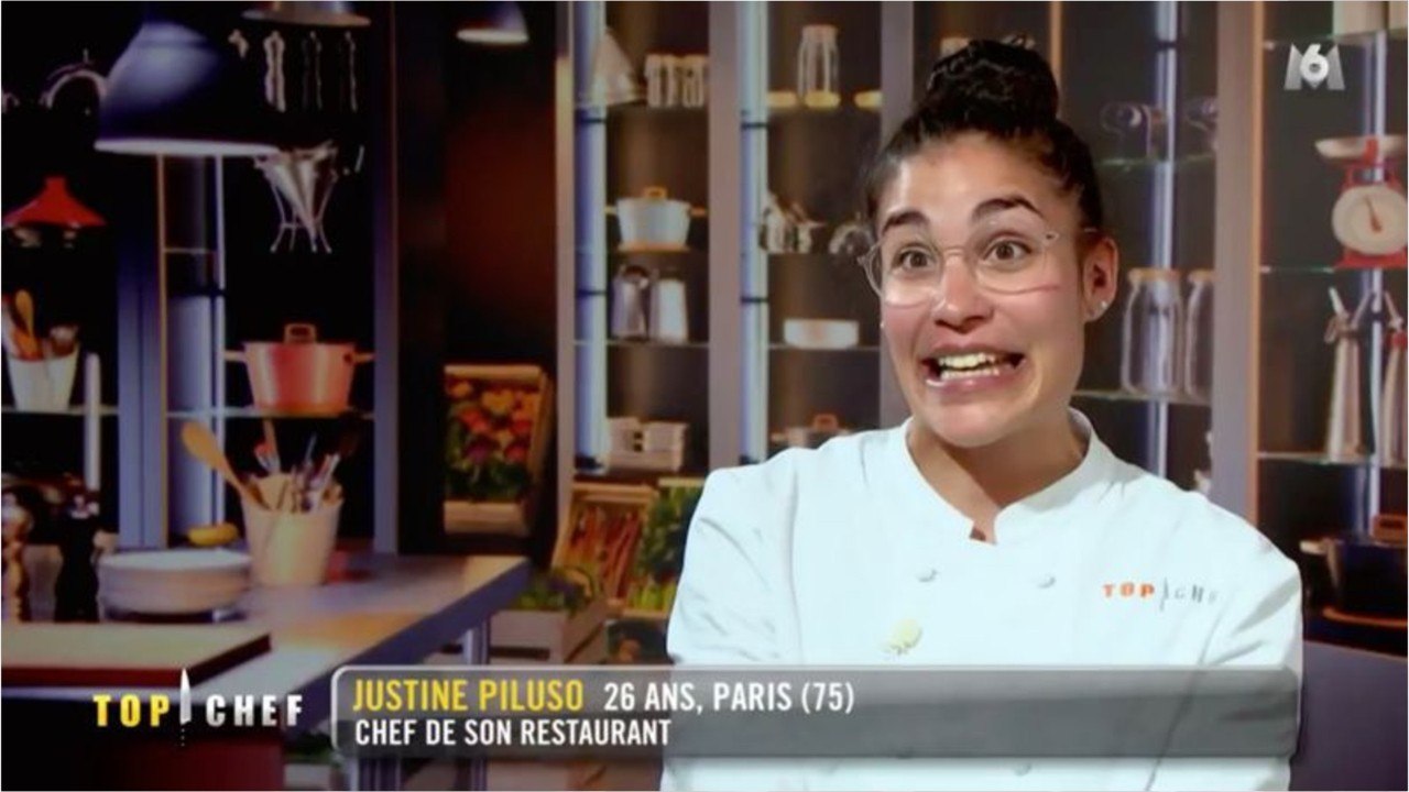 VOICI - Top Chef 2020 : Justine Piluso révèle avec quelle célèbre chanteuse elle rêverait de dîner !