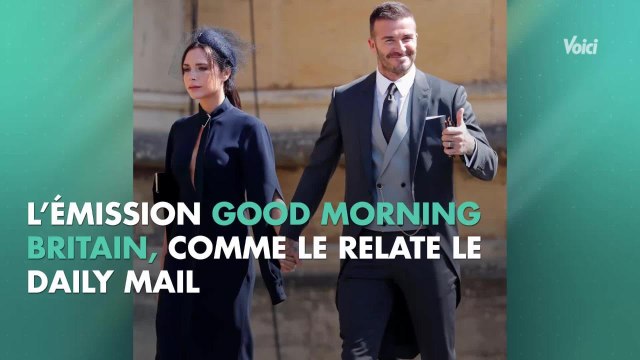VOICI - Mariage du prince Harry : une vilaine manie de David Beck­ham a énervé les Anglais