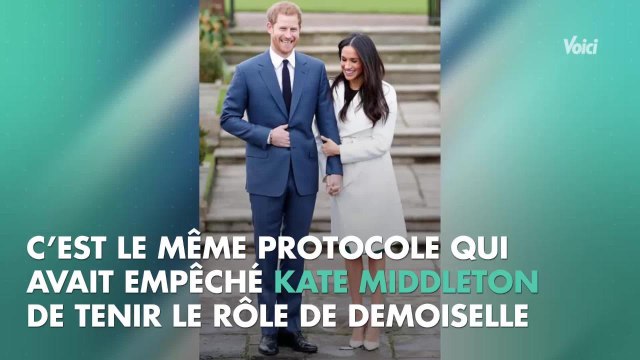 VOICI - Mariage de Meghan Markle : pourquoi Kate Midd­le­ton ne sera pas sa demoi­selle d’hon­neur