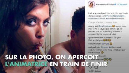 PHOTO Karine Lemar­chand publie un cliché déjanté aux côtés de JoeyS­tarr