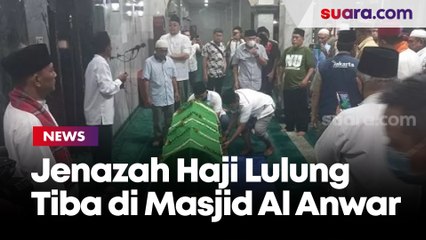 Jenazah Haji Lulung Tiba di Masjid Al Anwar untuk Disalatkan