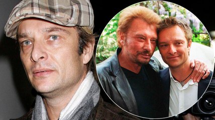 VOICI - Johnny Hally­day : pour lui écrire son album Sang pour sang, son fils David avait posé deux condi­tions