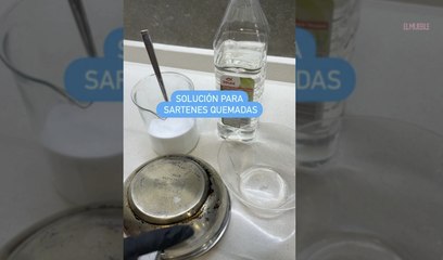 Cómo limpiar sartenes quemadas por debajo