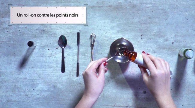 VIDEO LA MINUTE DIY : Comment fabriquer un roll-on naturel pour se débarrasser des points noirs