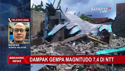 Download Video: Pasca Gempa NTT, Kondisi Kepulauan Selayar Sulawesi Selatan Mulai Kembali Normal