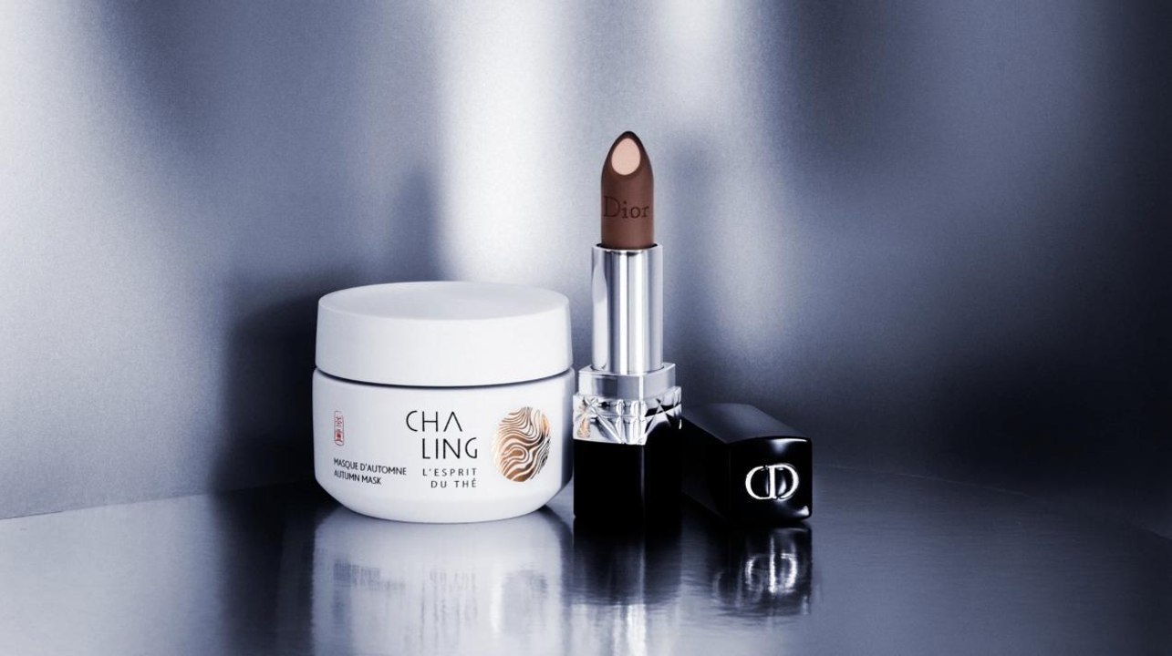 Nos beauty crushs : le masque d'automne Cha Ling et le rouge à lèvres Dior