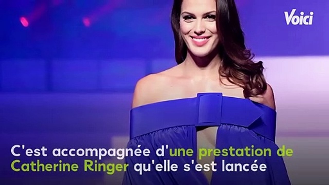 VOICI Iris Mittenaere complètement snobée par Karine Le Marchand au défilé Gaultier !