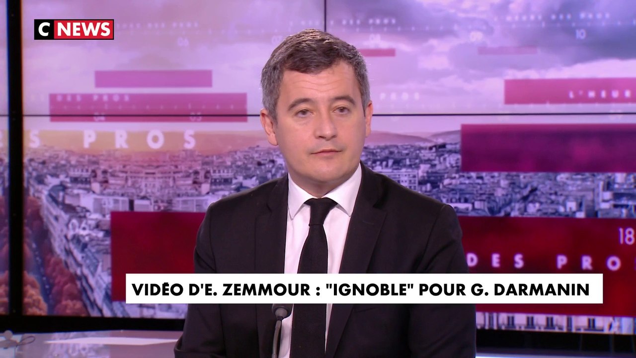 Gérald Darmanin : «Cette vidéo dit qu’il y a un grand remplacement, qui est une théorie d’extrême droite, que je combats profondément»