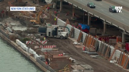 Pour se protéger de la montée des eaux, la ville de New York construit un mur
