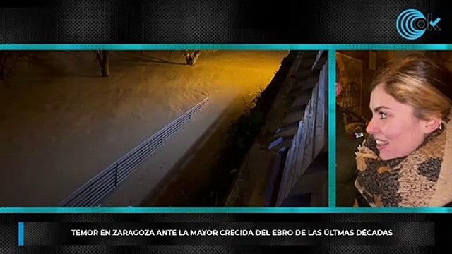Temor en Zaragoza ante la mayor crecida del Ebro de las últimas décadas