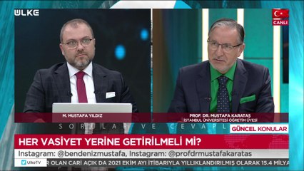 Mustafa Karataş ile Güncel Konular - 13 Aralık 2021
