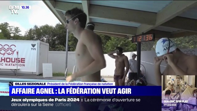 Affaire Agnel: Ce n'était absolument pas connu, on a appris la nouvelle par les médias , affirme le président de la FFN