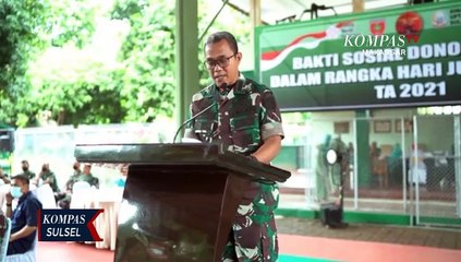 Aksi Donor Darah Diperingatan Hari Juang TNI AD