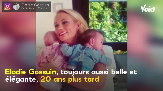 VOICI : Elodie Gossuin : 20 ans après, elle publie des photos d'elle en reine du Muguet