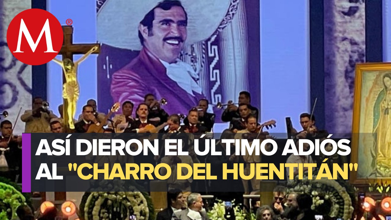Despiden a Vicente Fernández con la interpretación de 'Volver, volver'