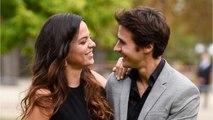 VOICI Anouchka Delon enceinte : Julien Dereims publie un rare cliché du baby bump de sa compagne