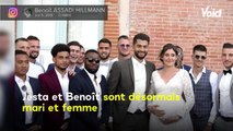 VOICI Jesta et Benoît mariés : ils dévoilent la vidéo du « plus beau jour de (leur) vie 