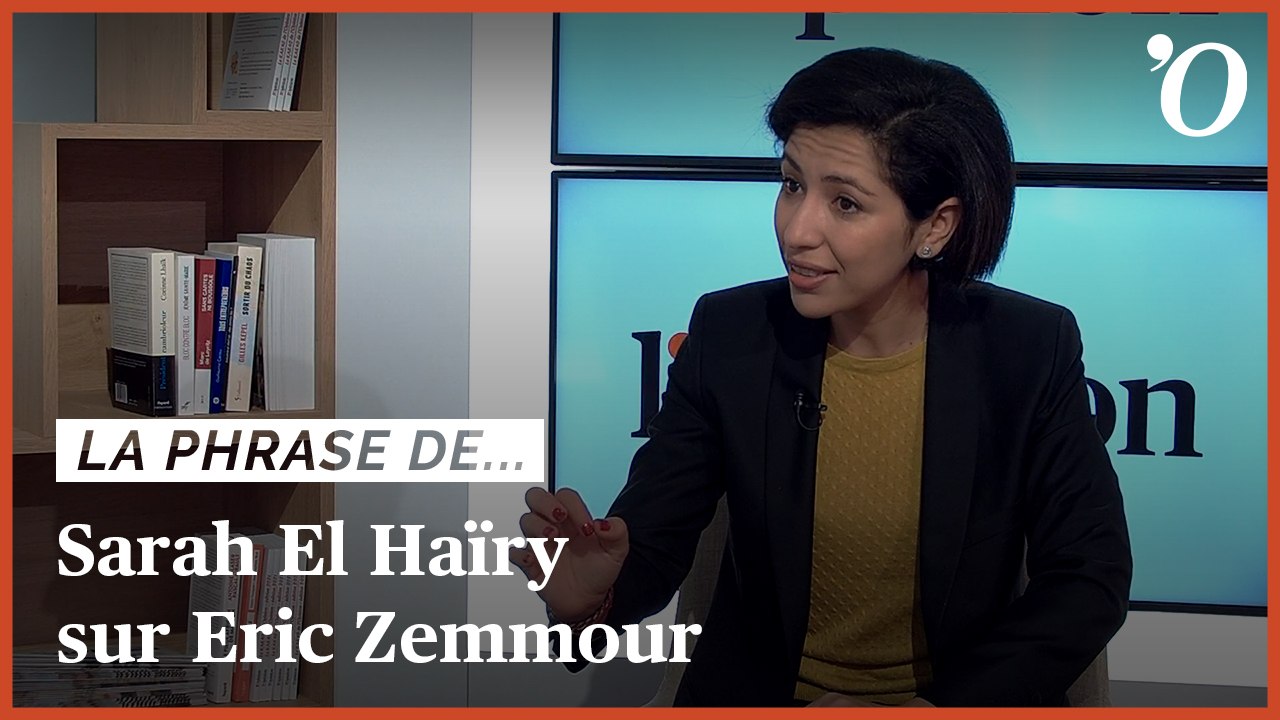 Sarah El Haïry: «Eric Zemmour, ce n'est rien d'autre que le grand effondrement»