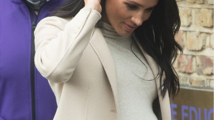 GALA VIDEO - Pourquoi le ventre de Meghan Markle, enceinte de son premier enfant, est aussi gros ?