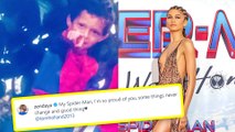 Zendaya Is So Proud Of Tom Holland And Calls Him 'My Spider-Man' With Throwback Pics