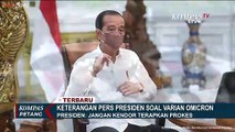 Covid-19 Varian Omicron Ditemukan di Indonesia, Presiden Ingatkan Taat Prokes dan Segera Vaksin!