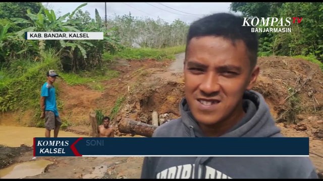 Diterjang Banjir, Jembatan Pemasiran di Desa Takuti Hancur, Akses Terputus