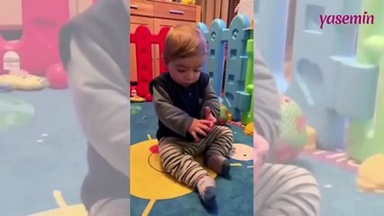 Eser Eyüboğlu'nun oğulları ile eğlenceli paylaşımı