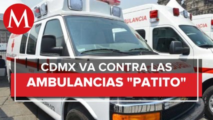 Analizan diputados capitalinos regular ambulancias piratas
