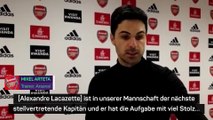Arteta über Lacazette: 