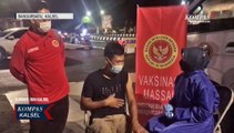 Jemput Bola, BIN Kalsel Gelar Vaksinasi Keliling Pada Malam Hari