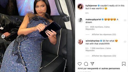 VOICI Oscars 2020 : Kylie Jenner lève le voile sur sa grosse galère avec sa robe