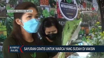 Sayuran Gratis Untuk Warga Yang Sudah Di Vaksin