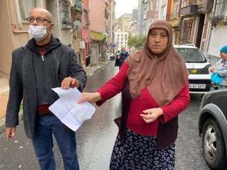 ŞİŞLİ'DE SOKAK SAKİNLERİNİN TRAFİK CEZASI İSYANI