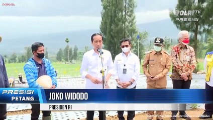 Presiden Jokowi Tinjau Lokasi Food Estate, Temanggung