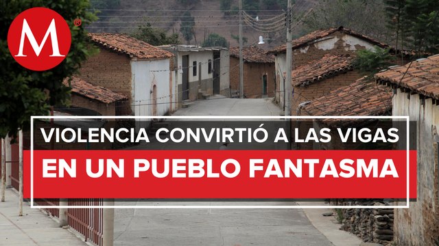 Infierno en Las Vigas; fuerte balacera, casas quemadas y camionetas blindadas